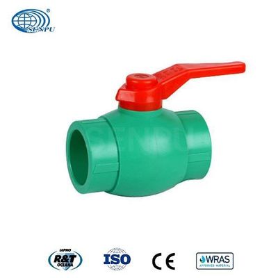 Válvulas de bola PPR para instalación de tuberías para agua