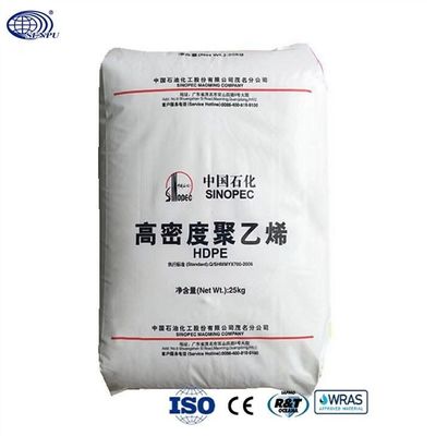 Resina de HDPE de gránulo blanco natural resistente al desgaste