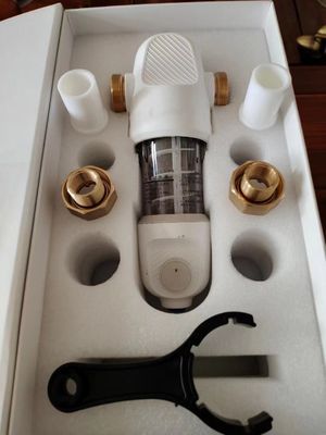Prefiltro de agua de cocina Filtro de sedimentos de retrolavado de grifo doméstico