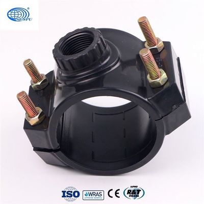 ODM resistente 16bar de la abrazadera de silla de montar de la instalación de tuberías plásticas del agua de 20m m a 1000m m