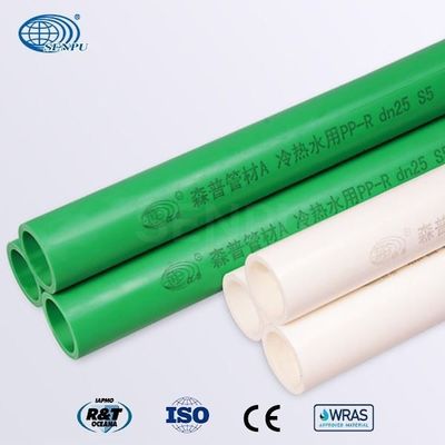 Tubería higiénica de PPR de 25 mm para agua fría libre de tóxicos