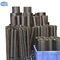 Negro ISO9001 Tubo de gas natural PE de HDPE de 1,5 pulgadas con tira azul