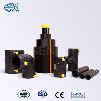Tubo de gas OD20mm del polietileno PE100 de GB15558.1 a 315m m Eco amistoso