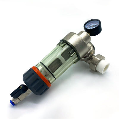 Sistema de filtro de agua por centrifugación de sedimentos Prefiltro desechable reutilizable de 50 micras